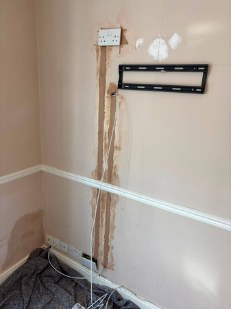 Socket rewiring and consumer unit upgrade